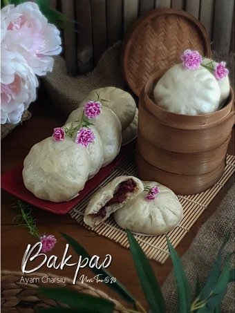 Cara Mudah Menyiapkan Resep 291. Bakpao Ayam Char Siu |鸡肉叉烧包 yang Lezat Sekali Anti Ribet, Uenak Banget