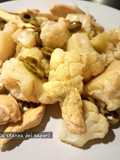 🐔Straccetti di pollo e cavolfiore alle olive verdi 🫒