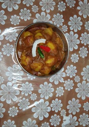 A picture of Hing aaloo dum.