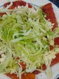 Enchiladas rojas tipo feria!!!