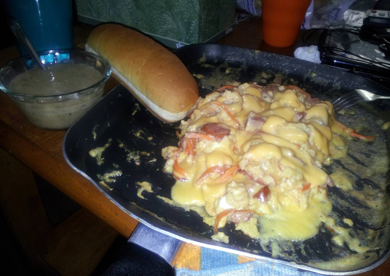 Adwani Grilled scrambled eggs