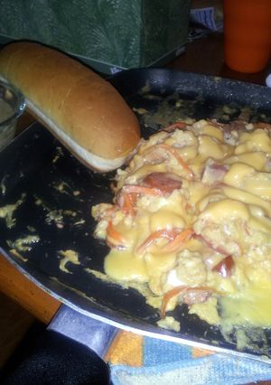 A picture of Adwani Grilled scrambled eggs.