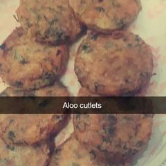 Aloo cutlets A picture of Aloo cutlets.