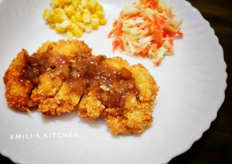 Langkah Mudah untuk Membuat Chicken Katsu Saus Teriyaki yang Lezat Sekali