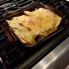 A picture of Chicken Enchilada Bake.