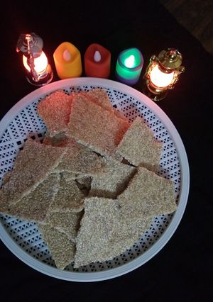 A picture of Til chikki.