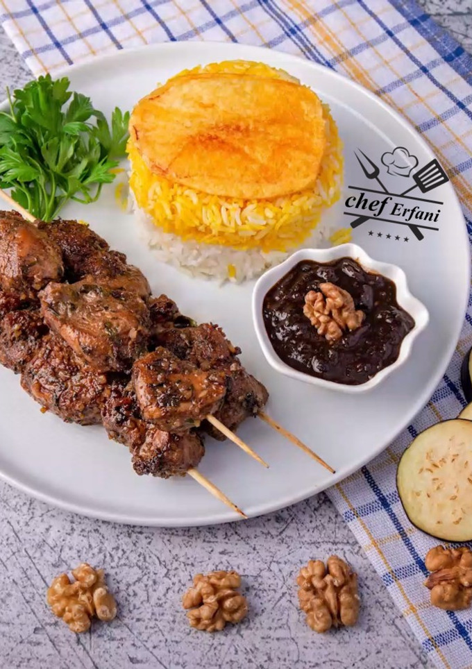عکسی از دستور جوجه ترش تابه ای