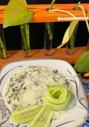 عکسی از دستور ماست اسفناج