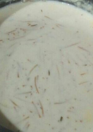 صورة لوصفة شوربة كريمة بالشعرية