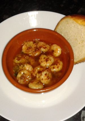 A picture of Prawn Pil Pil (Gambas Pil Pil).