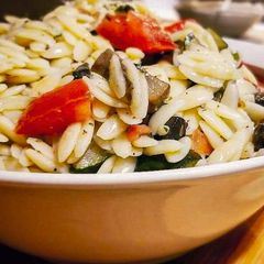 A picture of Light Orzo Salad.