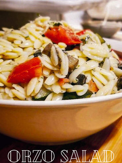 A picture of Light Orzo Salad.