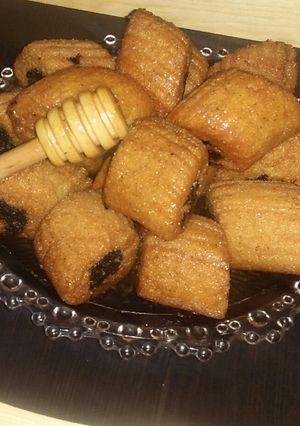 صورة لوصفة مقروط المقلة مرمل و معسل يذوب في الفم 😋