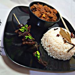 How to cook basmati rice A picture of How to cook basmati rice.