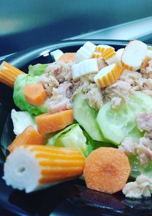 Una foto de Ensalada proteica 2 atún