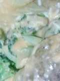 Baked potato broccoli topping with cheese sauce
