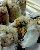 Sushi de surimi
