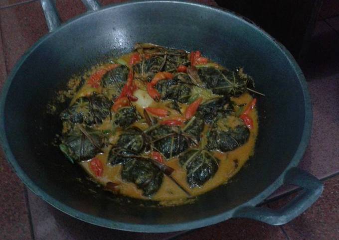 Resep BUNTIL DAUN PEPAYA DAN DAUN SINGKONG Anti Gagal