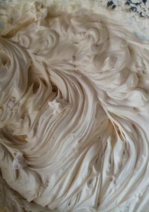 O poză a rețetei Cremă ganache cu gust capucino.