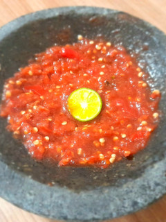 Foto resep Sambel mentah extra pedas