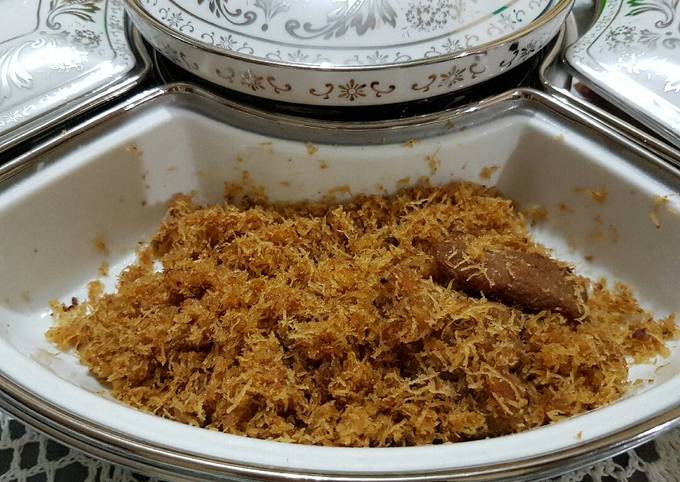 Resep: Serundeng Daging Manis Pedas Istimewa