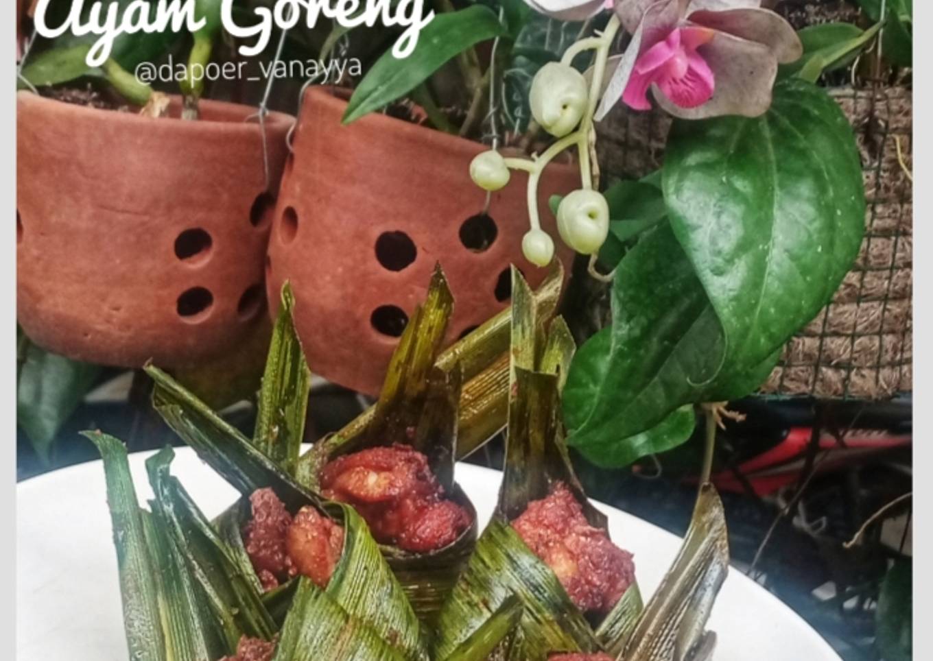 Ayam goreng pandan