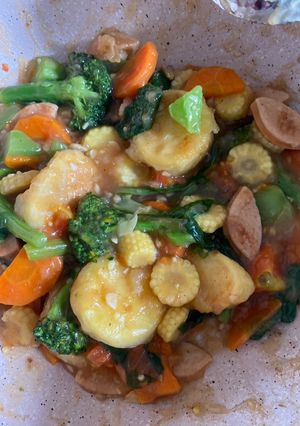 Foto resep 7. Capcay & Tofu warna warni ceria 🥳
