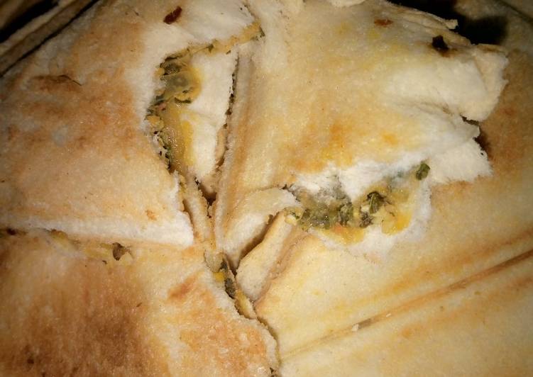 Simple Way to Prepare Favorite Toasted bread with veg saurce