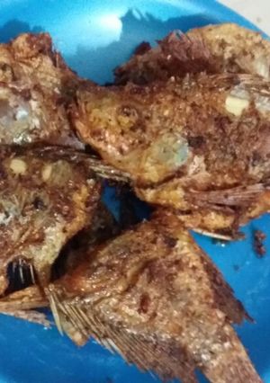 Foto resep Ikan nila goreng bumbu kuning