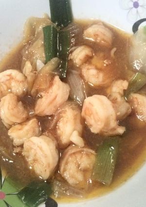 Foto resep Udang Saus Tiram Simple