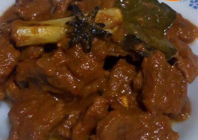 Rendang Daging Khas Padang