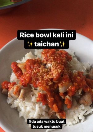 Foto resep Rice Bowl Taichan