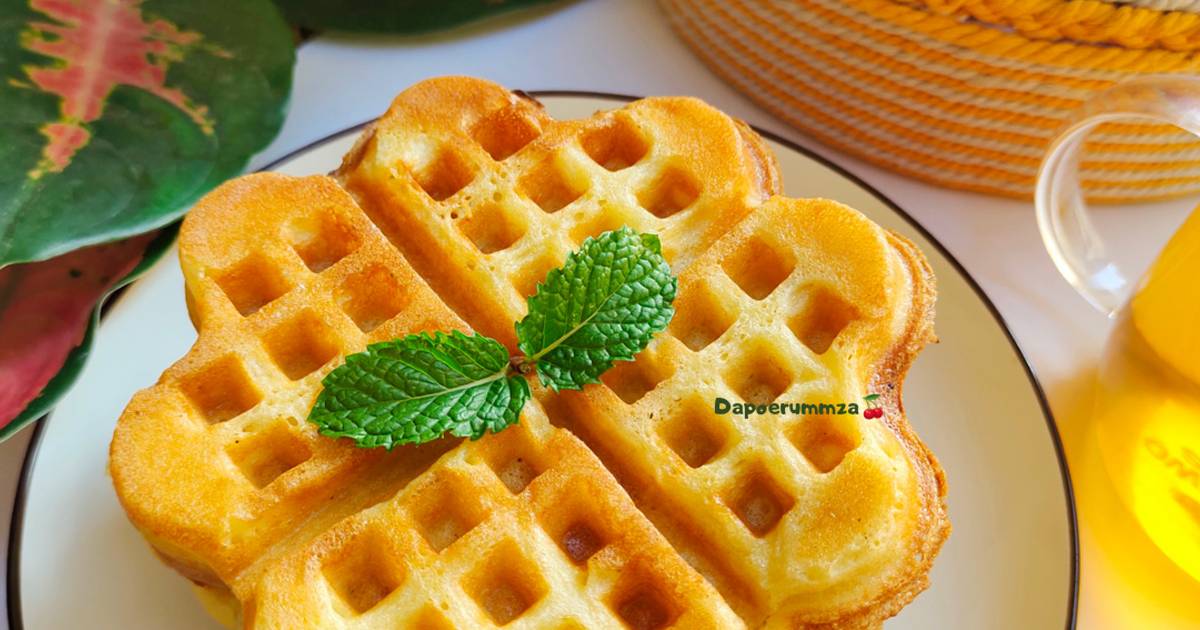 Resep Fluffy Waffle Oleh Dapoerummza Cookpad