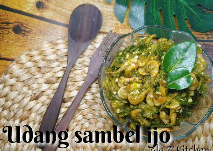 Resep Udang sambel ijo Anti Gagal