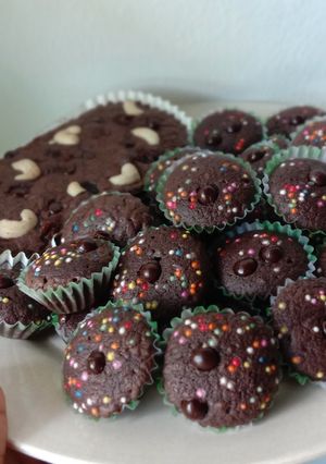 Foto resep Brownies kering mini