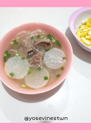 Foto resep Soegogi Muguk (쇠고기무국) - Sup Lobak