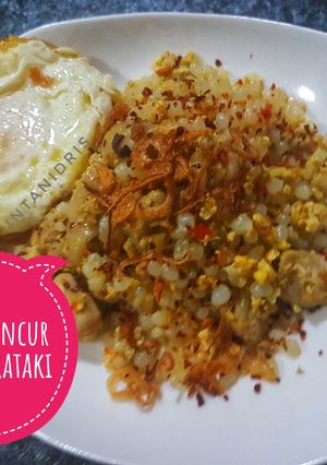 Foto resep Nasgor Kencur Tsubu Shirataki #ketopad