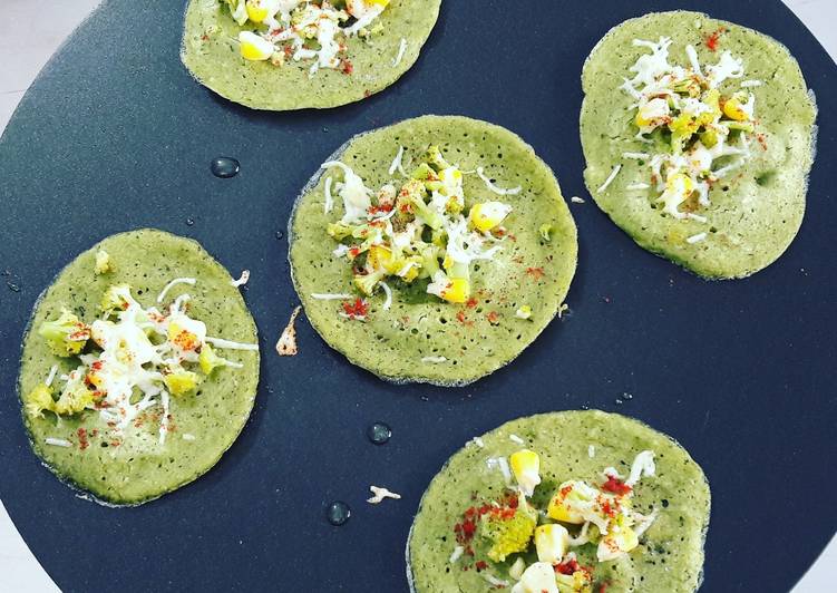 How to Prepare Award-winning Healthy green mini uttapam