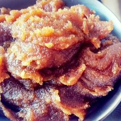 A picture of Atte ka halwa.