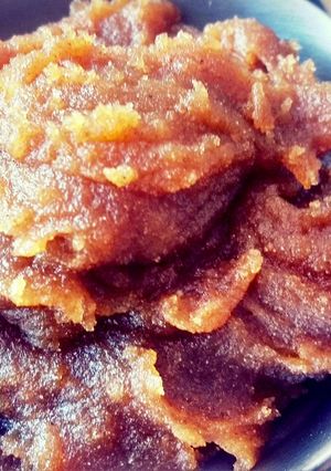 A picture of Atte ka halwa.