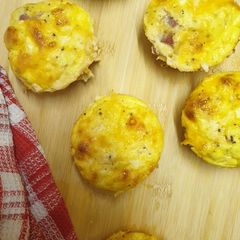 Egg muffins A picture of Egg muffins.
