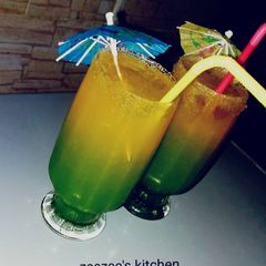 Mango menthe punch A picture of Mango menthe punch.