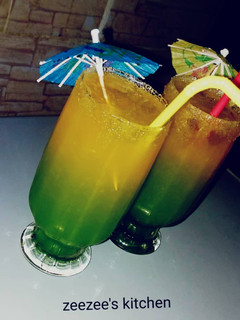 A picture of Mango menthe punch.