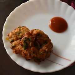 A picture of Mixed vegetable vada (barra) recipe.