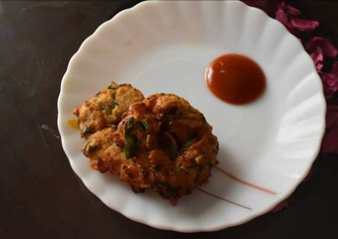 Recipe of Super Quick Homemade Mixed vegetable vada (barra) recipe