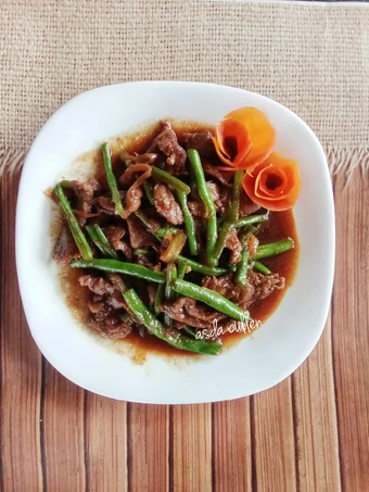 Cara Gampang Membikin Resep Tumis buncis daging yang Uenak Anti Ribet, Bisa Manjain Lidah