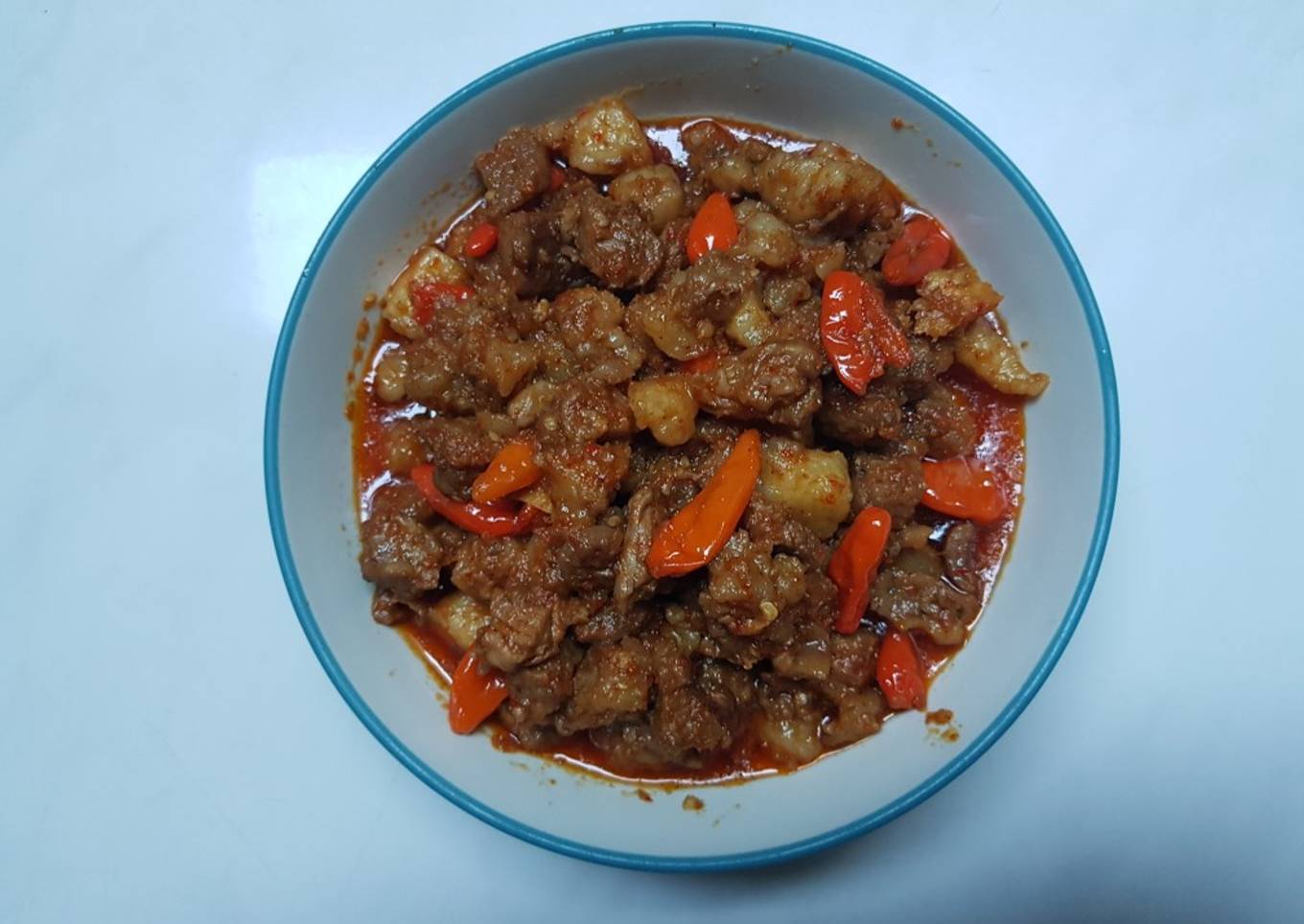 Oseng Sapi Mercon