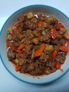 Foto resep Oseng Sapi Mercon