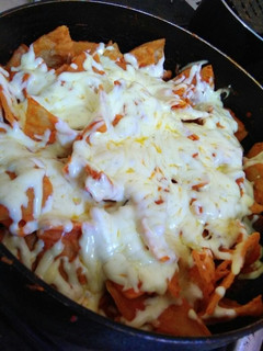 Una foto de Chilaquiles Rojos