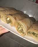 Canelones con harina de integral